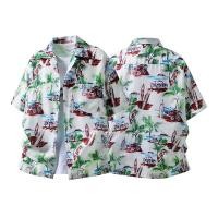 ราคา YOUTANG เสื้อเชิ้ตแขนสั้นผู้ชายสไตล์ฮาวาย (55206769806)
