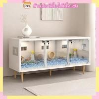 ราคา กรงหนูแฮมสเตอร์พร้อมฉากกั้นแบบล็อคได้ กันน้ำ ทำความสะอาดง่าย (47603578763)