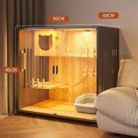 ราคา บ้านแมว บ้านแมว ตู้แมวในบ้าน บ้านแมว พื้นที่ว่างขนาดใหญ่พิเศษ เตียงแมว โครงปีนแมว กรงแมวแบบบูรณาการ (47153465887)