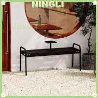 ราคา NINGLI ม้านั่งกลางแจ้ง ม้านั่งในสวนสาธารณะ เก้าอี้เหล็กดัดคู่ ใช้งานกลางแจ้งได้แม้ฝนตก กันน้ำและทนแดด (47403024913)
