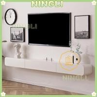 ราคา NINGLIครีมขาว ชั้นวางทีวี ตู้ติดผนัง ชั้นวางทีวี โต๊ะวางทีวี120 200CM ตู้โชว์ ตู้ลิ้นชักตู้ไม้ ตู้ทีว สไตล์ยูโร โมเดิร์น (54506960416)