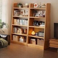 ราคา ชั้นวางหนังสือไม้เนื้อแข็ง บันได ชั้นวางหนังสือแบบตั้งพื้น บันไดบ้าน ชั้นวางของติดผนัง ชั้นวางหนังสือเด็กแบบเรียบง่าย (53053429838)