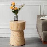 ราคา โต๊ะไม้เนื้อแท้ล้วน โต๊ะข้างไม้สไตล์นอร์ดิก เก้าอี้ไม้เตี้ย โต๊ะกาแฟแกะสลักรากไม้ โต๊ะข้างเตียง ตกแต่งโฮมสเตย์ (51103663449)