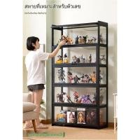ราคา ตู้โชว์สินค้าแบบไร้กระจก ชั้นวางของเล่นโมเดล ชั้นวางเก็บของหลายชั้น ชั้นวางโชว์เลโก้อะครีลิค (48503449865)