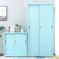 ราคา ตู้เก็บของกลางแจ้งเหล็กกันฝุ่นและกันน้ำ ตู้เสื้อผ้าบานเลื่อนระเบียง ชั้นวางเครื่องมือ (47052112119)