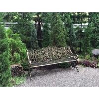 ราคา B เก้าอี้ยาวอัลลอยด์ สีสนิมทอง เฟอร์นิเจอร์สนาม เฟอร์นิเจอร์กลางแจ้ง ชุดโต๊ะกาแฟ โต๊ะทานอาหาร ไม่ขึ้นสนิม (45152102370)