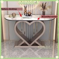 ราคา โต๊ะคอนโซลหินอ่อนหรูหราสไตล์โมเดิร์นที่สร้างสรรค์เฉพาะตัว โต๊ะคอนโซลหรูหรา โต๊ะคอนโซล NINGLI (27333630984)