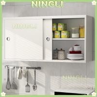 ราคา NINGLI ตู้ติดผนังบานเลื่อน ตู้ติดผนังห้องครัว ตู้แขวนห้องนั่งเล่น ตู้เก็บของติดผนังห้องนอน (57056997398)
