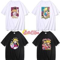 ราคา เสื้อยืดพิมพ์ลายการ์ตูนเซเลอร์มูนสำหรับผู้ใหญ่ สวมใส่สบายและระบายอากาศดี (45753945137)