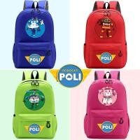 ราคา กระเป๋าเป้เด็กลายการ์ตูน Robocar Poli กระเป๋าเป้มัลติฟังก์ชั่นความจุใหญ่ สําหรับนักเรียน (43963734013)