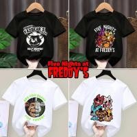ราคา Five Nights at Freddy s เสื้อยืดพิมพ์สีขาวบริสุทธิ์แขนสั้น เหมาะสำหรับสวมใส่วัน daily wear และใช้งานได้หลากหลายโอกาส (51906777644)