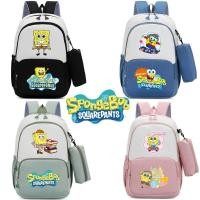 ราคา กระเป๋านักเรียน SpongeBob SquarePants ความจุขนาดใหญ่ อเนกประสงค์และทนทาน เหมาะสำหรับนักเรียนและของขวัญ (46604406082)