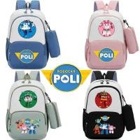 ราคา Robocar POLI กระเป๋านักเรียนการ์ตูน ขนาดใหญ่ ทนทาน พร้อมพิมพ์ลายเก๋ๆ เหมาะทำของขวัญให้นักเรียน (43461462247)