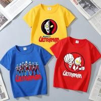 ราคา อุลตร้าแมนเสื้อยืดการ์ตูนผ้าฝ้ายเด็กเสื้อยืดสีสบายๆด้านบนแฟชั่นแขนสั้นเสื้อผ้าอเนกประสงค์ (49257215054)