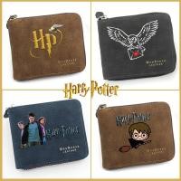 ราคา กระเป๋าสตางค์ Harry Potter ใหม่ PU Matte Zipper Wallet ความจุขนาดใหญ่กระเป๋าสตางค์อเนกประสงค์ (25188060727)