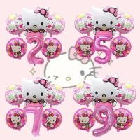ราคา SANRIO สินค้าพร้อมส่ง ลูกโป่งฟิล์มอลูมิเนียม ลาย Hello Kitty สําหรับตกแต่งปาร์ตี้วันเกิด (23580230215)