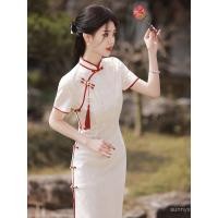 ราคา ชุดเด็กวัยเยาวชน 6 ปี สไตล์ย้อนยุคสาธารณรัฐจีน ลูกไม้สีขาว สง่างาม สำหรับฤดูใบไม้ผลิและฤดูร้อน (54303903834)