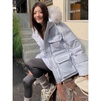 ราคา เสื้อคลุมสั้นผ้าฝ้ายสำหรับฤดูหนาว สไตล์วิทยาลัย อินเทรนด์ เหมาะสำหรับใส่ทำงาน (46803131040)