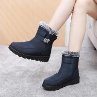 ราคา รองเท้าหิมะผู้หญิง ดีไซน์ใหม่ ขนแกะหนา กันหนาว กันน้ำและกันลื่น กระพรวนนุ่ม (43519204247)