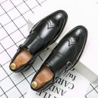 ราคา Hot Men Oxford รองเท้ารองเท้าหนัง Pointed Toe รองเท้าอย่างเป็นทางการ GKGN (45003836094)