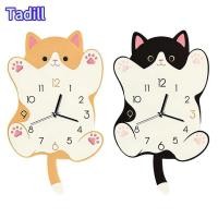 ราคา เบลเซีย3 นาฬิกาแขวนแมวที่ทันสมัย เอ็มดีเอฟ กลไกเงียบสัตว์น่ารักเครื่องประดับตกแต่งผนังสําหรับโฮมออฟฟิศห้องนั่งเล่น (55306447378)