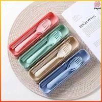 ราคา Nayto ช้อนส้อม ตะเกียบ พร้อมกล่อง ใส่ขนาดพกพา แบบพกพา มี 4 สีให้เลือก (45506009074)