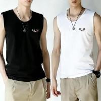 ราคา EMA MEN เสื้อกล้ามผู้ชาย เทรนด์แฟชั่นสำหรับผู้ชายกีฬาและออกกำลังกายเสื้อกล้ามสายเดี่ยว (43878217981)