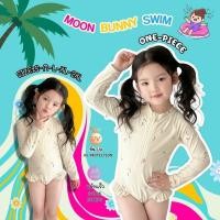 ราคา BABY BEACH วันพีชว่ายน้ำผู้หญิง ชุดว่ายน้ำเด็ก ชุดว่ายน้ำแขนยาว มีไซส์ S 2XL ลายน่ารัก ส่งไว Y743 (45357363462)