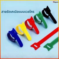 ราคา Rayco เทปตีนตุ๊กแก 10 ชิ้น สายรัดสายไฟ หูฟัง เคเบิ้ล ใช้ซ้ำได้ ปรับขนาดได้ ไม่ต้องตัด (52207303492)
