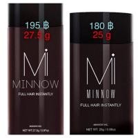 ราคา MINNOW Hair Fiber 27 5 g ผงไฟเบอร์ปกปิดผมบาง (1774240410)