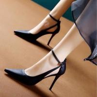 ราคา รองเท้าส้นเข็ม T Temperament Hollow สไตล์เซ็กซี่ ฤดูใบไม้ร่วงปี 2024 (48103970632)