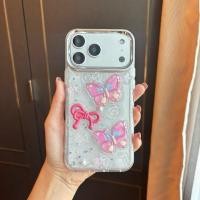 ราคา เคสใสขอบสีเงิน ลายผีเสื้อ มีให้เลือก3สี น่ารักมาก สำหรับโทรศัพท์มือถือ ดีไซน์สุดน่ารัก (45305881224)