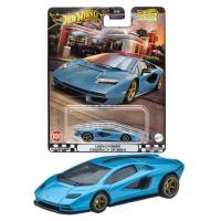 ราคา โมเดลรถ Hot Wheels Premium Boulevard 100 Lamborghini Countach LPI 800 4 สีฟ้า (51507502025)