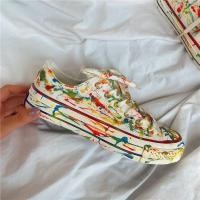 ราคา รองเท้าผ้าใบเด็กชาย FXZZ สไตล์ ulzzang สีขาวมือวาดร่มรื่น เหมาะสำหรับฤดูใบไม้ผลิและฤดูร้อน (56903798831)
