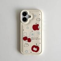 ราคา Red Apple Cat Cat Bug หนังเนื้อกันลื่นเหมาะสําหรับ iPhone 13 11ProMax 12Pro 16 17ProMax 15ProMax 17Pro 12ProMax 17AIR 16ProMax 14ProMax เลนส์ป้องกันรอยขีดข่วนกรณี (53904994027)
