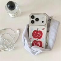 ราคา เหมาะสําหรับ iPhone Silver เคสป้องกันโทรศัพท์มือถือ 16ProMax 13 14ProMax 11 12ProMax 16Pro 15 17ProMax 12Pro 16plus 15ProMax 17Pro Cat Apple ยางนุ่ม Two in One (41078302886)