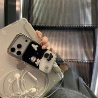 ราคา เหมาะสําหรับ iPhone Silver โทรศัพท์มือถือป้องกันกรณี 16ProMax 13 14ProMax 11 12ProMax 16Pro 15 17ProMax 12Pro 16plus 15ProMax 17Pro Snow Puppy ยางนุ่ม 2 in 1 (42578302870)