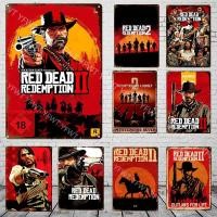 ราคา โปสเตอร์โลหะดีบุก ลาย Red Dead Redemption Classic Game ขนาด 20x30 ซม สําหรับตกแต่งห้องนอน ห้องนั่งเล่น (14594257708)