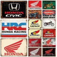 ราคา Honda สําหรับโรงรถโล่ป้ายโลหะ Vintage Wall โปสเตอร์ Vintage Retro Room Home อุตสาหกรรมแขวนตกแต่ง Art ป้ายดีบุกแผ่น (56707402578)