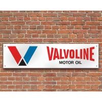 ราคา Valvoline Motor Oil Banner ป้ายตกแต่งโรงรถ ป้ายดีบุก Club Bar โปสเตอร์โลหะ 40 10 ซม (28780463391)