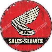 ราคา บริการขายฮอนด้าป้ายดีบุกโลหะกลม30ซม เส้นผ่านศูนย์กลางสไตล์วินเทจตกแต่ง (28733666355)