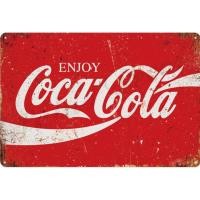 ราคา สนุก Coca Cola โลหะป้ายดีบุกบาร์ผับบ้าน Vintage Retro โปสเตอร์กาแฟ Cafe Art Man Cave Tavern Wall Decor 3040 ซม (26044436961)