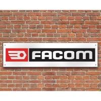 ราคา Facom เครื่องมือแบนเนอร์ป้ายโลหะ Vintage ป้ายดีบุก Club Home Decor โปสเตอร์โล่ 40 ซม X 10 ซม (43279371037)