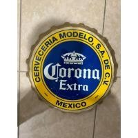 ราคา โคโรน่าเบียร์พิเศษมงกุฎเม็กซิโกฝาขวดโลหะโฆษณาป้ายบาร์ ถ้ําผู้ชาย35ซม (50157153126)