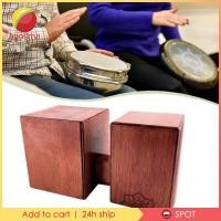 ราคา ความเบา1 กลองบองโก ชุดไม้มือกลองเครื่องดนตรีสําหรับผู้ใหญ่เด็กกลองไม้ (55205048959)