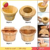ราคา ความเบา1 กะละมังแช่เท้าแบบพกพาอ่างล้างเท้าไม้สําหรับห้องน้ําเท้าแช่กลางแจ้ง (48304622505)