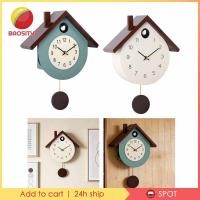 ราคา Baosity1 นาฬิกา Chiming Cuckoo พร้อมลูกตุ้ม นาฬิกา Coo นาฬิกาแขวนไม้การเคลื่อนไหวเงียบสําหรับเนอสเซอรี่ (52854719460)