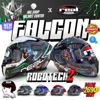 ราคา มาไวไปไว หมวกกันน็อค REAL FALCON ROBOTECH FIRE STORM ลายใหม่ผลิตอีกครั้ง ปี 2024 ล็อตใหม่มาแว้ววว (22917881628)