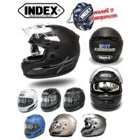 ราคา ถูกที่สุด หมวกกันน็อค INDEX รุ่น 811 I Shiled มีแว่น มี 5 สี สินค้าพร้อมส่ง (7888949649)