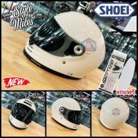 ราคา หมวกกันน็อค SHOEI GLAMSTER 06 WHITE ชิวหน้าหมวกสีดำต้องซื้อเพิ่มครับ (6338987929)